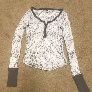 We the free Free people thermal shirt